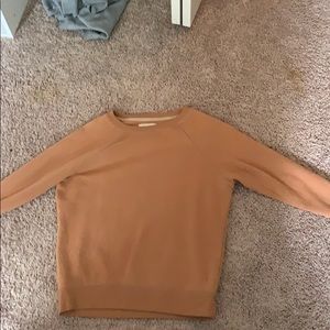 Tan sweater!